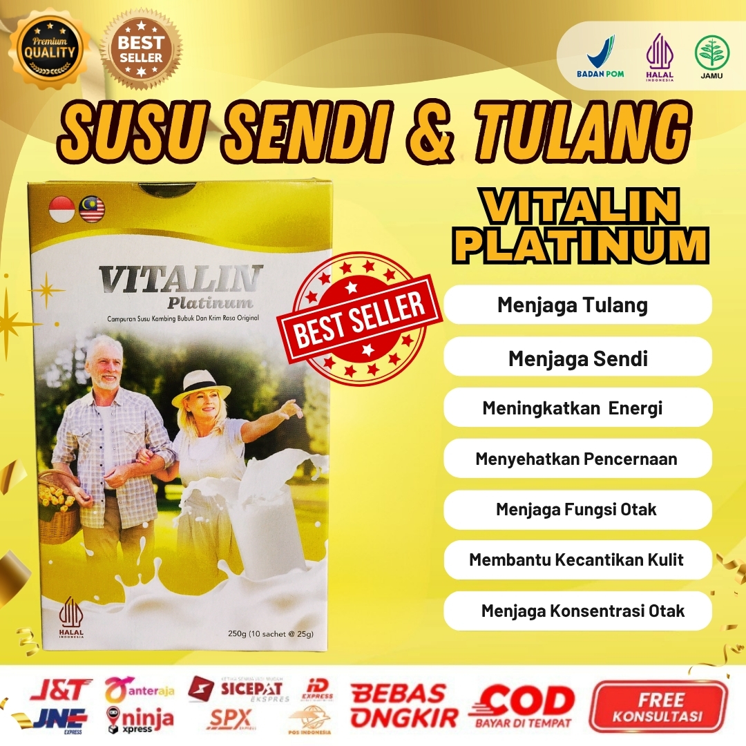 Susu Vitalin Platinum Merawat Sendi Sejak Dini
